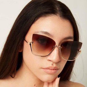 Topfoxx Vixen Sunglasses-Coffee